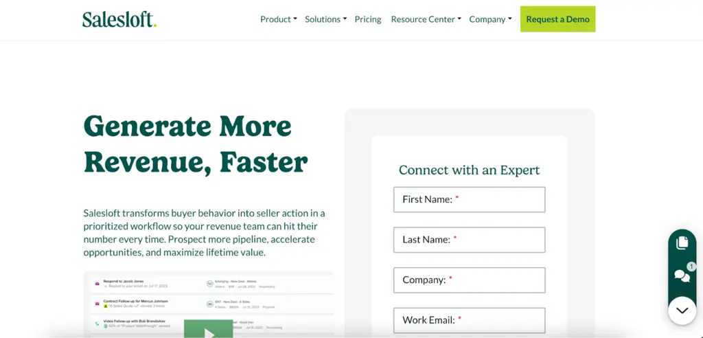 Salesloft platform new image