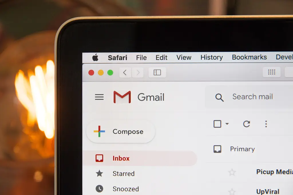 inbox of gmail