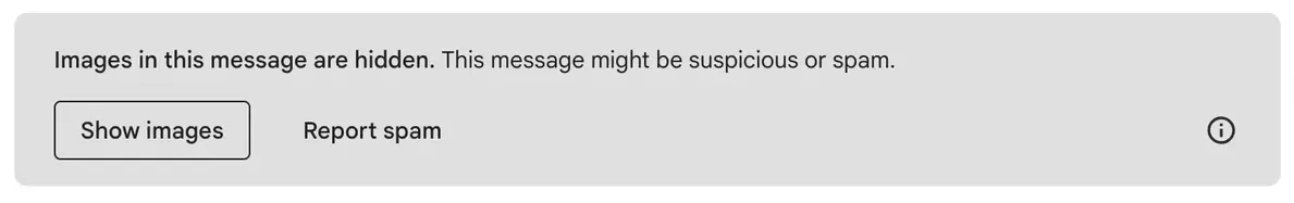 gmail blocking spam