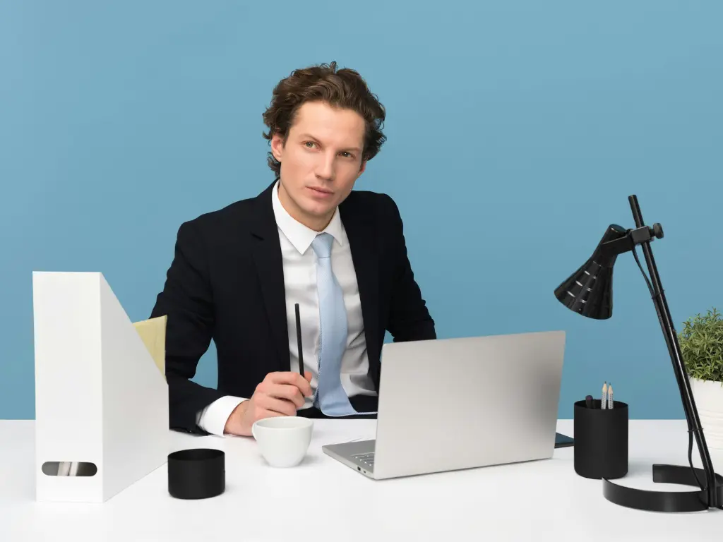 Man thinking about cold email crm tools