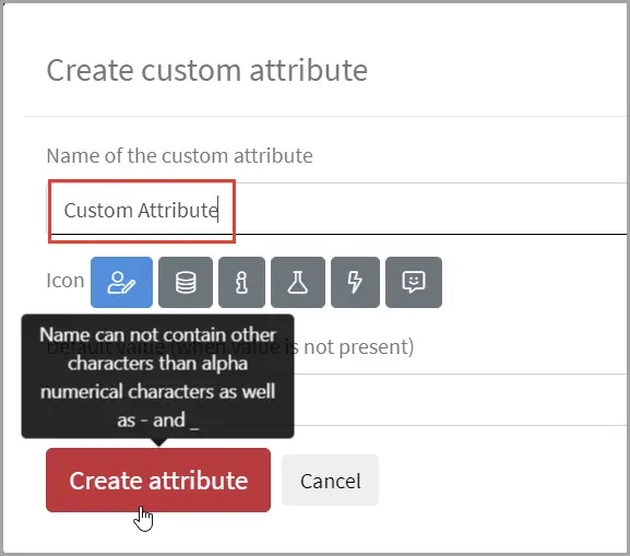 Quickmail custom attribute sample